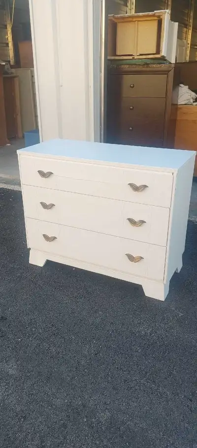 White 3-Drawer Dresser, View more