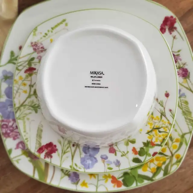 Mikasa Wild Flowers Dish Set507648941354526724