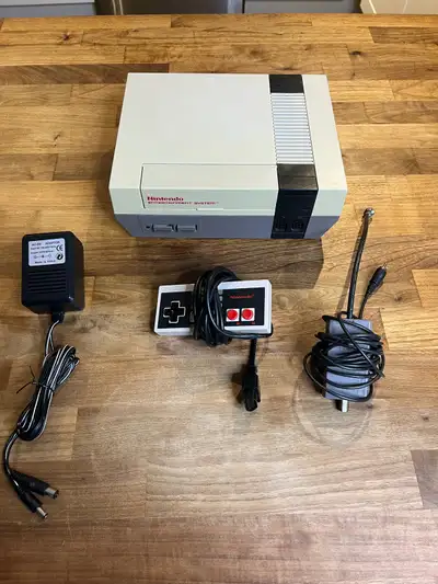 NES Console + Hook Ups, View more
