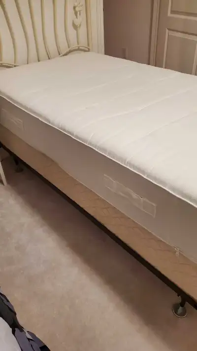 IKEA Single Mattress and Box Spring, View more