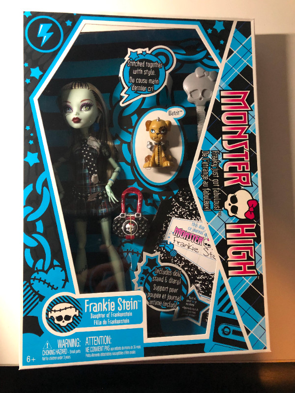 Monster High 2009 doll Frankie Stein MIB $299 OBO in Arts & Collectibles in City of Toronto