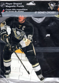 CARTE DE HOCKEY SIDNEY CROSBY CASSE-TÊTE MAGNÉTIQUE