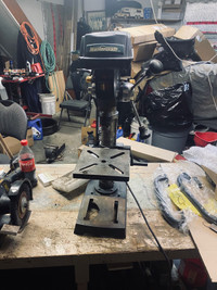 Mastercraft drill press 