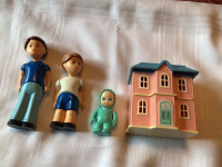 Little Tikes Family + miniature dollhouse