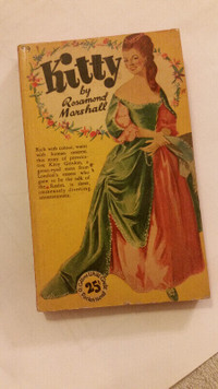 Vintage paperback book Kitty  1944  / paramount movie