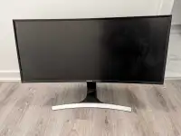 Samsung 34 Inch curved monitor
