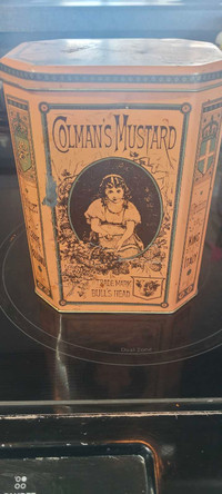 Antique Colman's Mustard Tim