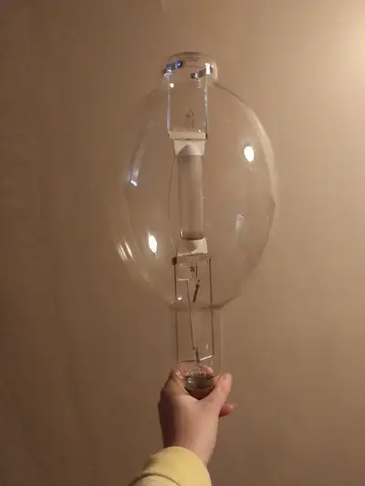 oversized light bulb, View more