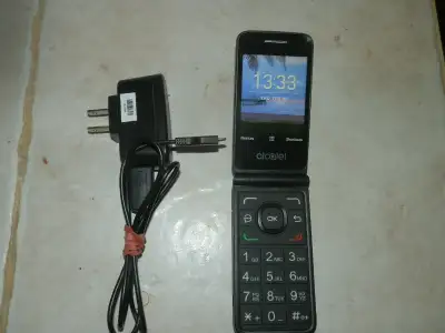 Alcatel Go Flip A405DL. The phone is locked by TracFone., View more