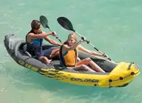 Brand New Explorer 2 man inflatable kayak 