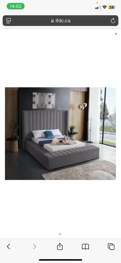 Lit et Matelas Inclus! Toutes Tailles Disponibles. Livraison 7/7, View more