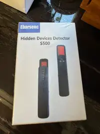 Ebarsenc Hidden Camera Detector - Anti Spy Bug GPS Tracker Liste