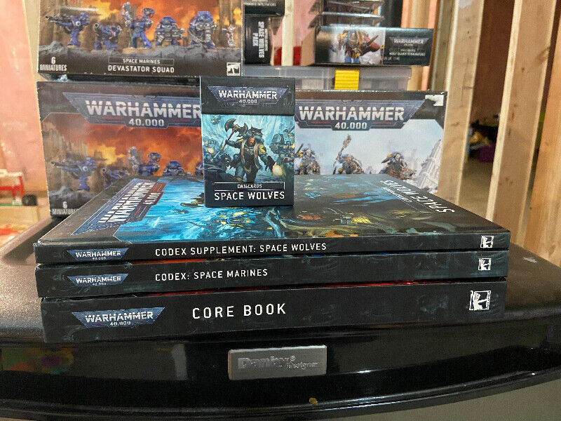 Warhammer 40K Space Wolves Army for sale  
