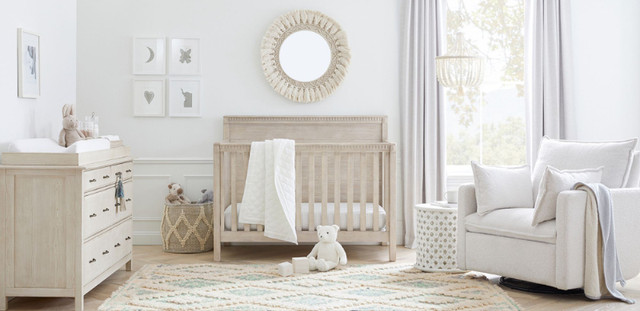 Brand New Pottery Barn Nursery Crib & Dresser (Set / Individual) in Cribs in Barrie - Image 2