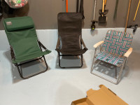 OUTDOOR CHAIRS - PORTABLE FOLDING