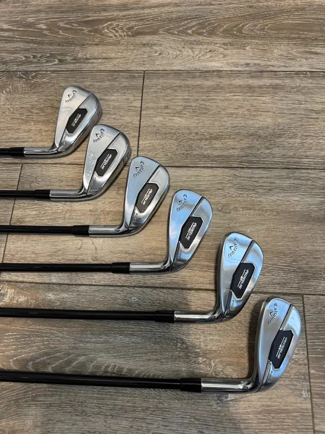 REDUCED Callaway Rogue ST Pro 5-PW – Accra Series 70i RH