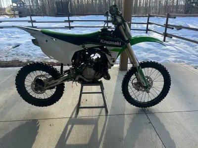KX 100 Selling my Sons 2016 KX Recent new back tire Well maintained, acreage bike. Out grown time fo...