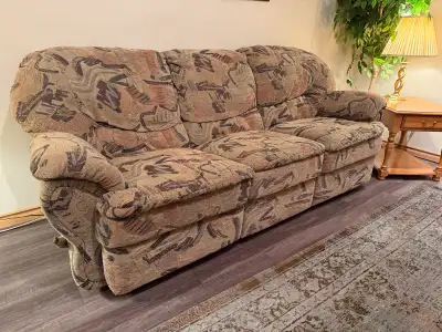 Elran Dual Recliner Sofa, View more