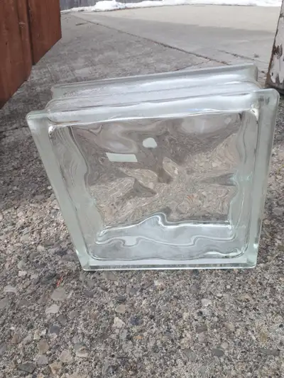 NEW 6x8x3 Pittsburgh Corning Thinline™ Architectural Glass Block DECORA Retired 2 Boxes of 10 Pieces...