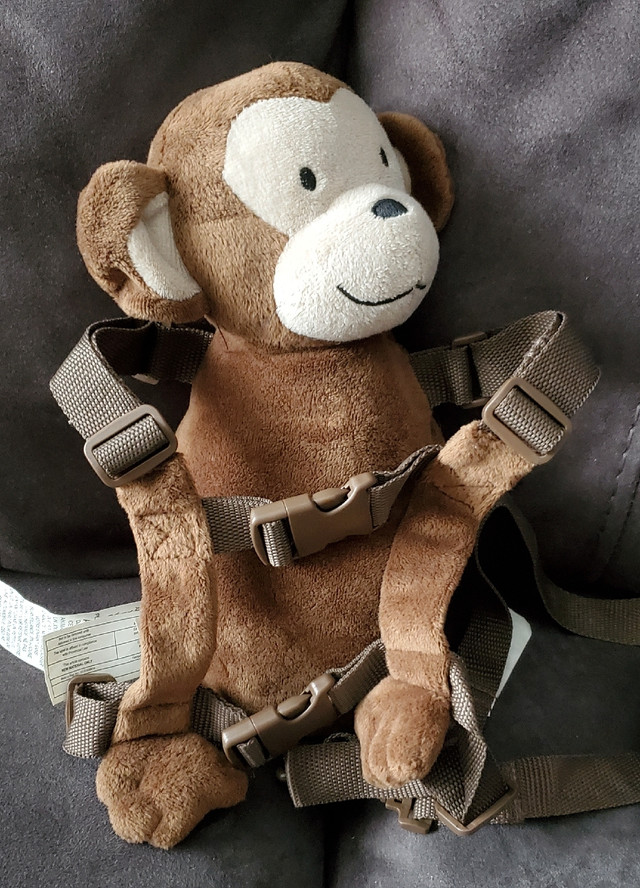 Goldbug Toddler Safety Harness and Leash - Monkey in Gates, Monitors & Safety in Oshawa / Durham Region