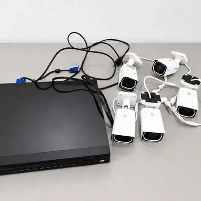 Lorex 4K Ultra HD NVR Security System — 5 Cameras, View more