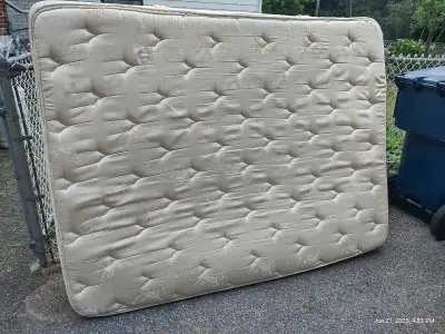 King size mattress and box spring FREE, View more