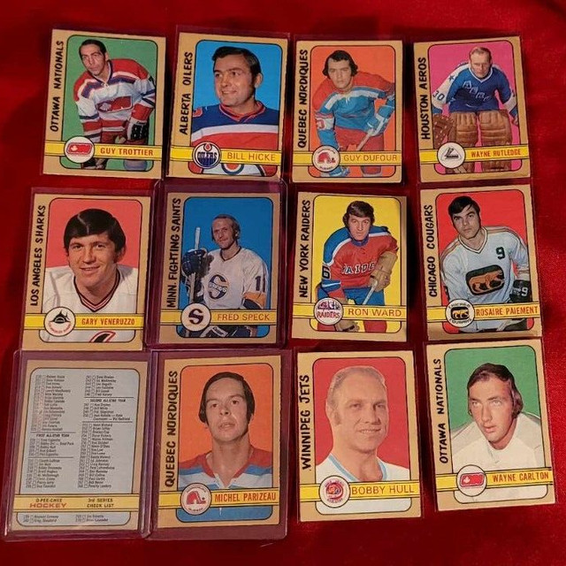 72-73 OPC WHA FULL SET SERIES 3 (290-341)w BOBBY HULL- CHEEVERS+ in Arts & Collectibles in Gatineau - Image 4