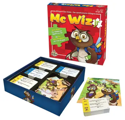 Brand new never used Bilingual (English and French) Sold in store for 35$ For ages 6-12 Chaque bonne...
