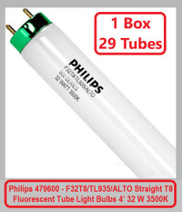(NEW) 29x Philips F32T8/TL935/ALTO 4’ T8 Fluorescent Tube Lights