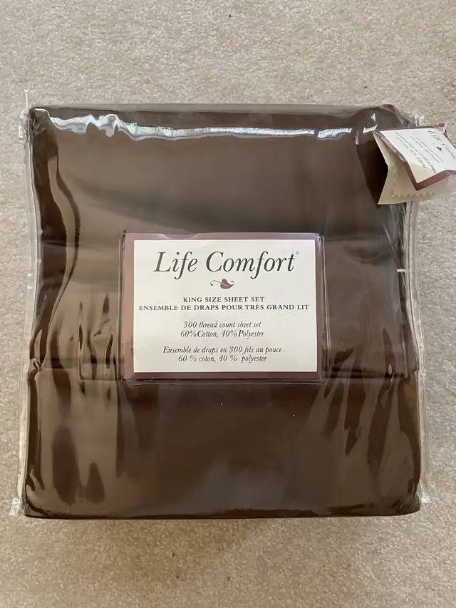 Bed Sheet King Size Sets Brand New. in Beds & Mattresses in Burnaby/New Westminster - Image 3