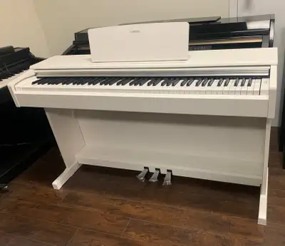 Yamaha Digital Piano Arius YDP-145 White NEW with Matching Bench, View more