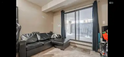 Available immediately. Extra large private enclosed patio. Just steps away from your own private par...