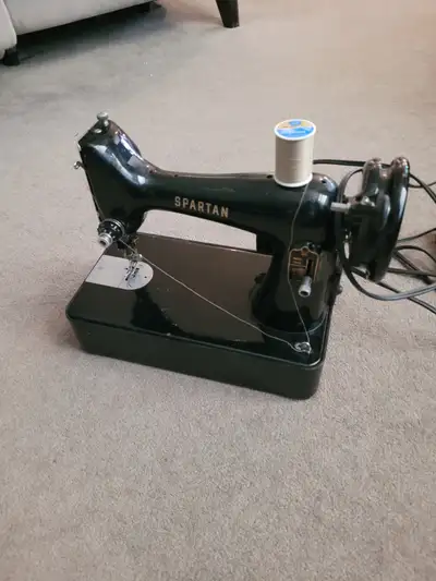 I have a Singer Spartan 192K sewing machine. A vintage, 3/4-size domestic sewing machine produced pr...