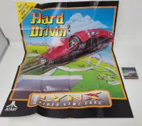 Hard Drivin For Atari Lynx w/ Manual