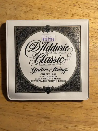 D'Addario Classical guitar strings, new, never used, View more