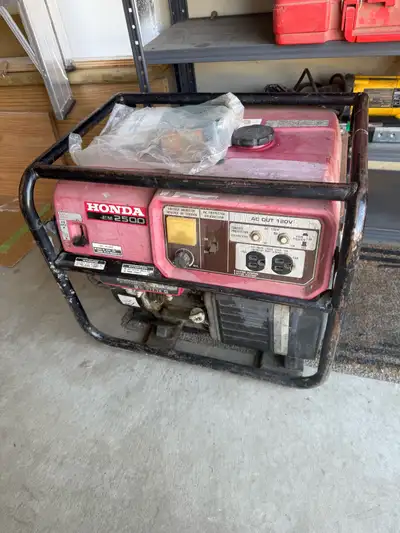 Honda 2500 Generator, View more