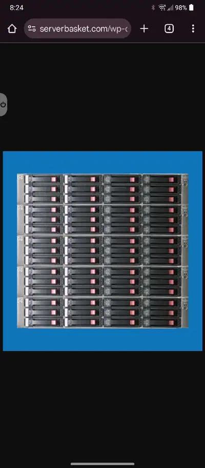 HP msa 60 SAS/sata diskshelves, View more