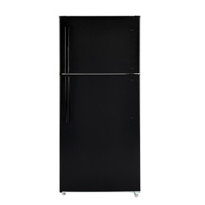 Moffat 18 cu.ft. Top Freezer Refrigerator Black | Refrigerators |  Lethbridge | Kijiji