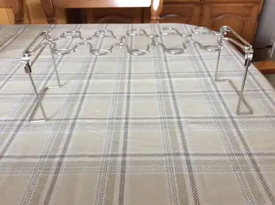 New BBQ chicken legs and wings elevated rack, View more