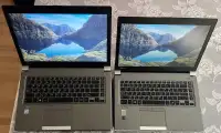 lot of 10 laptop toshiba tecra