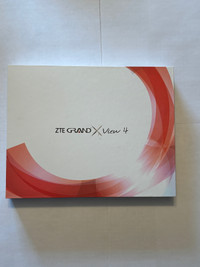 ZTE Grand X View Four tablet