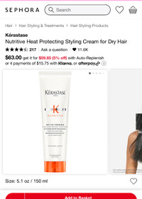 Kérastase Nutritive Nectar Thermique (blow-dry care for hair)