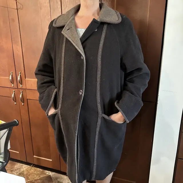 mens wool coat size 15/16 Fen Nelli in Men's in Oshawa / Durham Region - Image 8