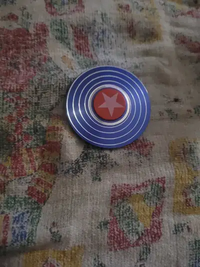 Captain America shield metal fidget spinner, View more