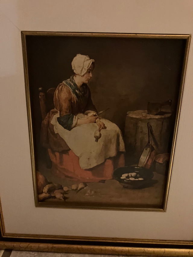 Painted by Jean Siméon Chardin in Arts & Collectibles in Markham / York Region - Image 2