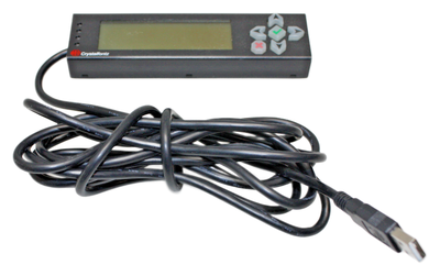 \CrystalFontz cfa-635 20x4 USB LCD Display in Steel Enclosure XE, View more