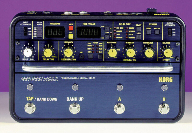 Korg SDD-3000 Guitar Delay Pedal (U2, The Edge) | Amps & Pedals