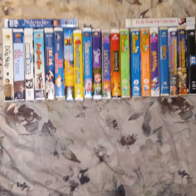 Disney VHS Clamshells 