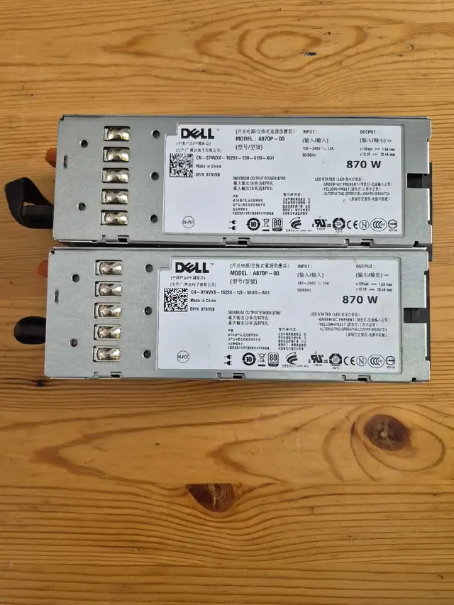 Power supply Dell A870P-00 in System Components in Laval / North Shore - Image 2