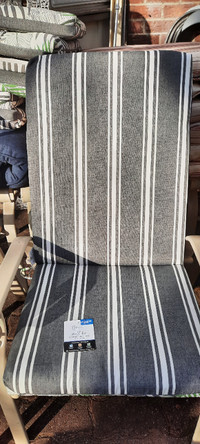 8 brand new highback patio chair cushions